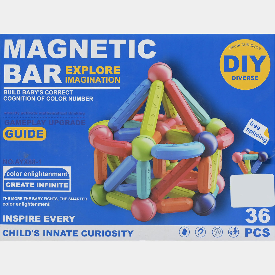 Puzzle Magnetic Sticks | 36PCs