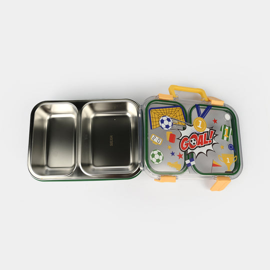Stainless Steel Lunch Box for Kids | 750ml | Green