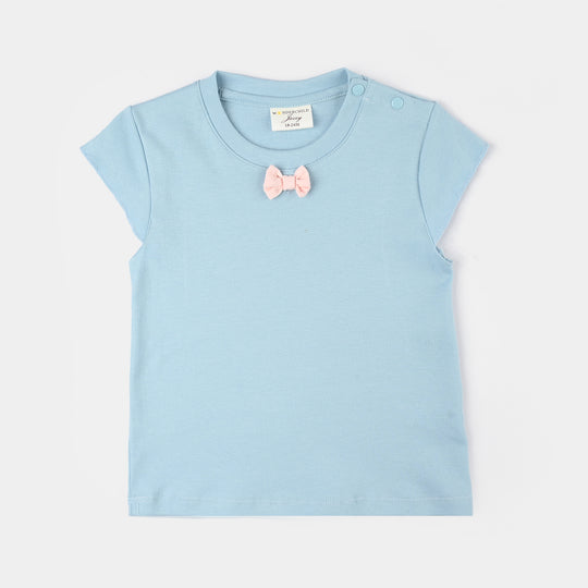 Infant Girls Jersey/Terry 2Pc Suit 287-116 E-C-PINK