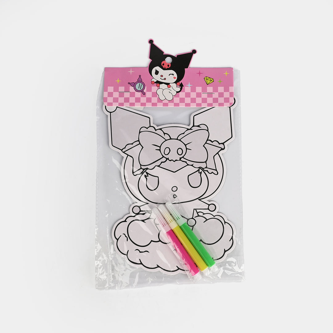 Coloring Cards With Marker
