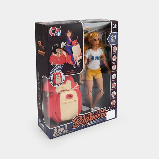Girls Fashion Doll Movable Joints