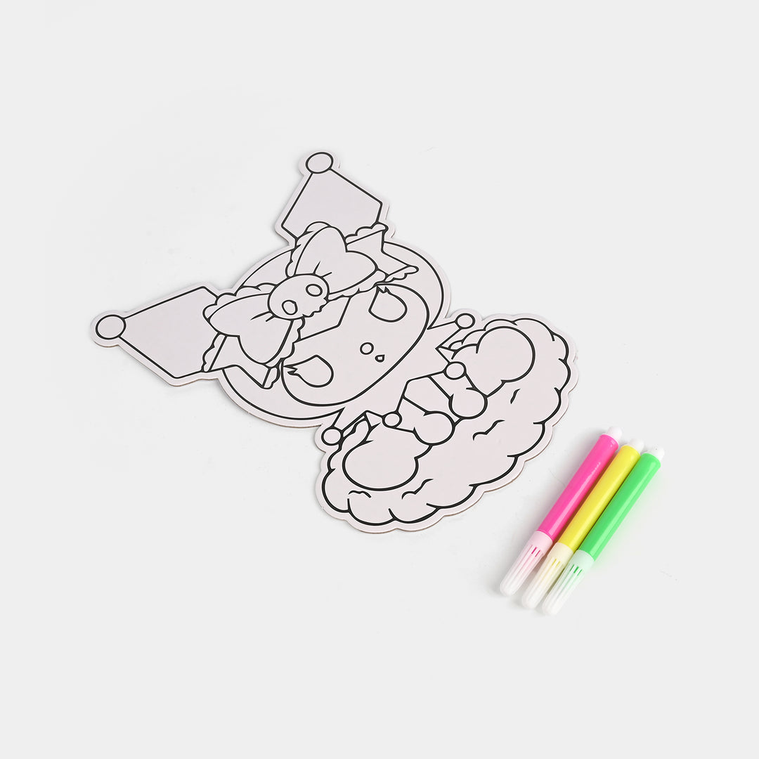 Coloring Cards With Marker