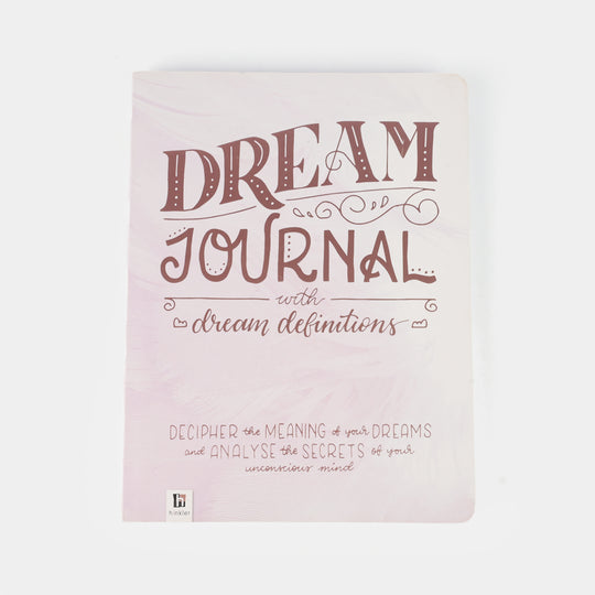 Dream Journal Book