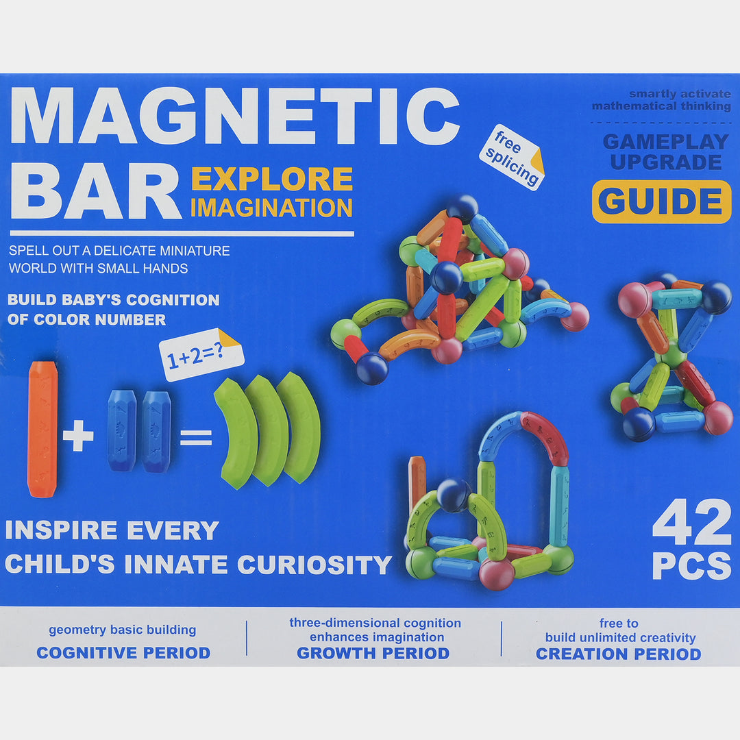 DIY Magnetic Sticks Set | 42Pcs