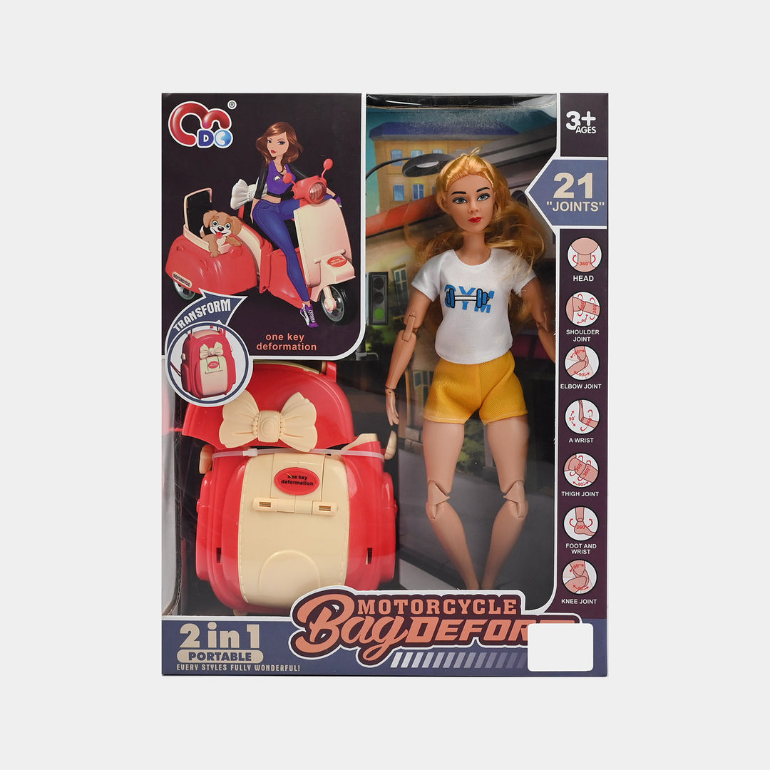 Girls Fashion Doll Movable Joints