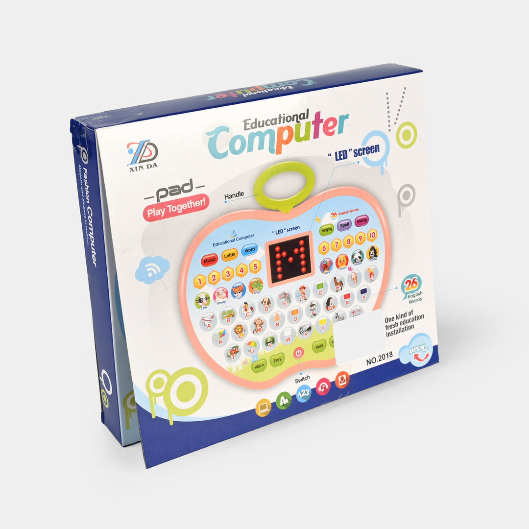 Educational Computer Learning Machine with LED Screen