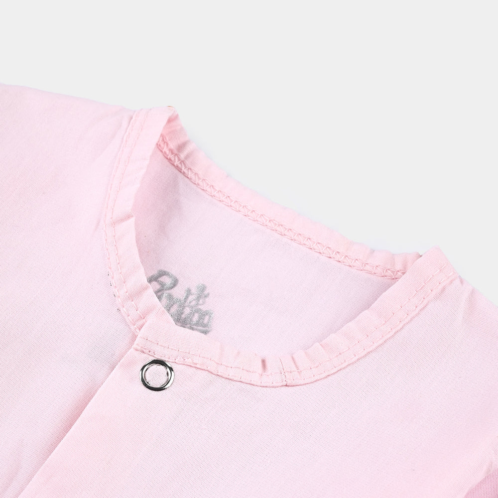 Infants Vest Rainbow-LT.Pink