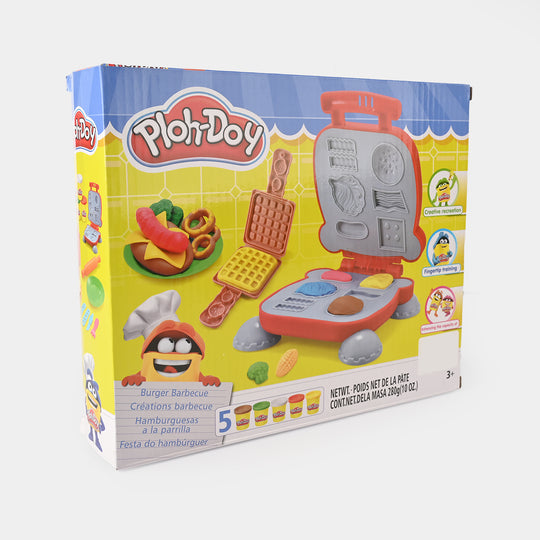 Play Dough With Hamburger Machine