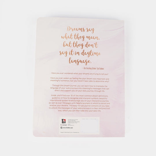 Dream Journal Book
