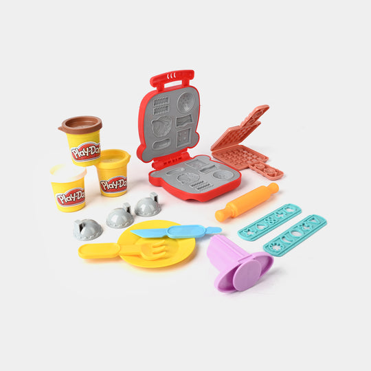 Play Dough With Hamburger Machine