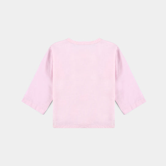 Infants Vest Rainbow-LT.Pink