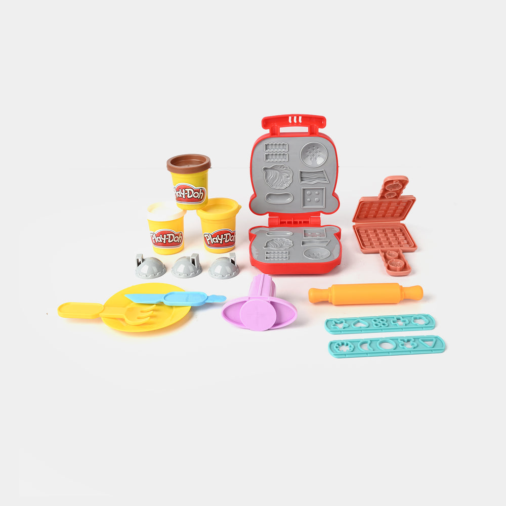 Play Dough With Hamburger Machine