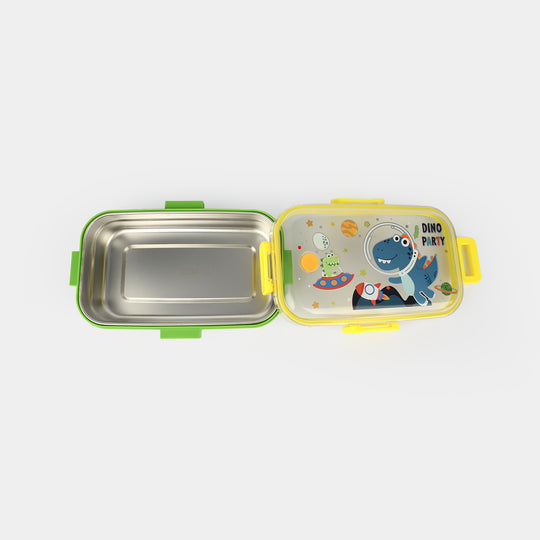 Stainless Steel Lunch Box Square 700+150ml Green