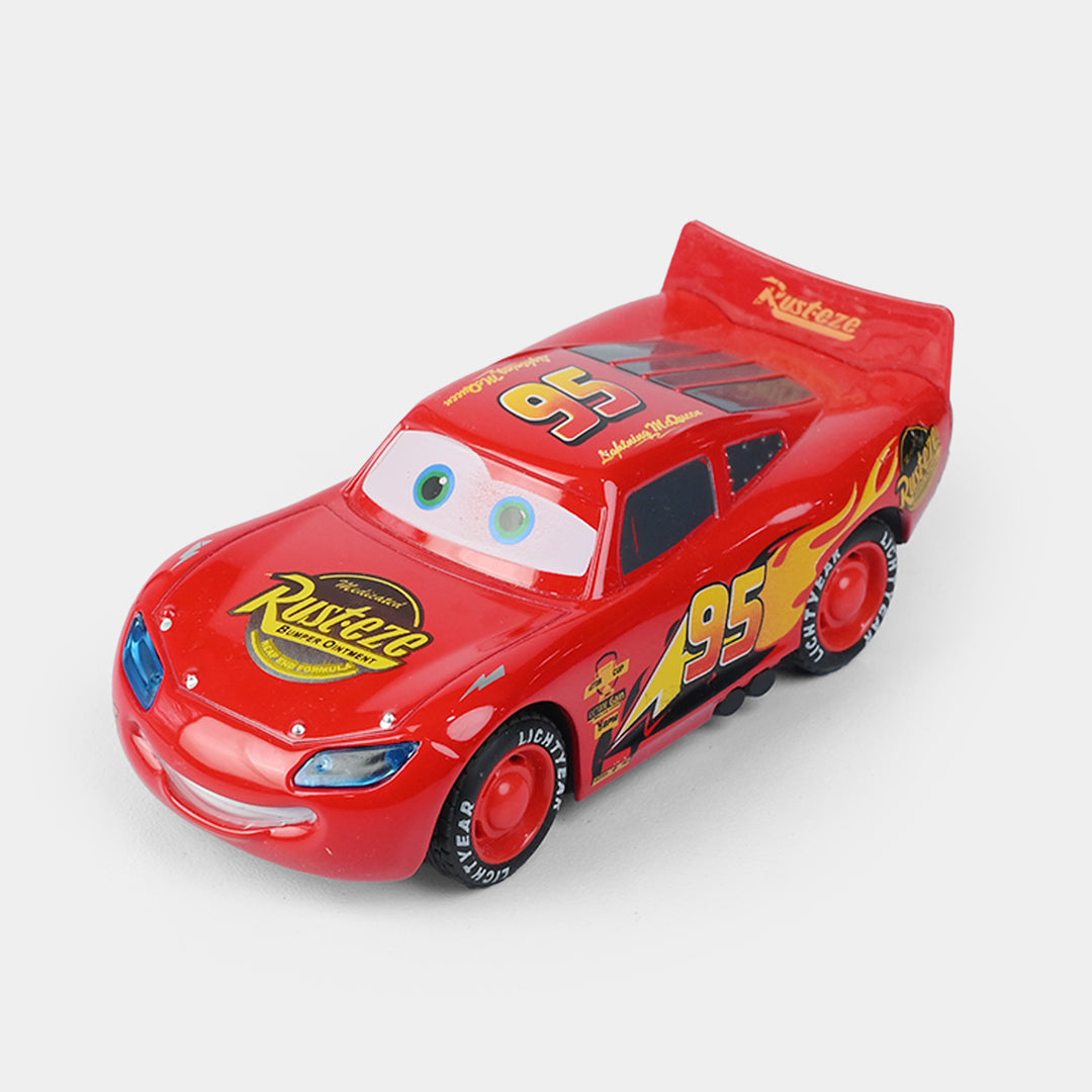 Metal Car With Light & Music