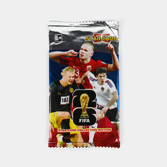 Football Star Player Playing Collectible Cards