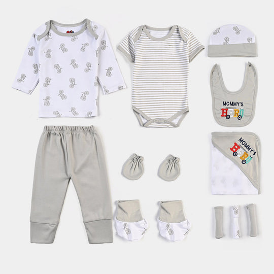 Baby Infant Starter Set 11 Pcs Cycle-Grey