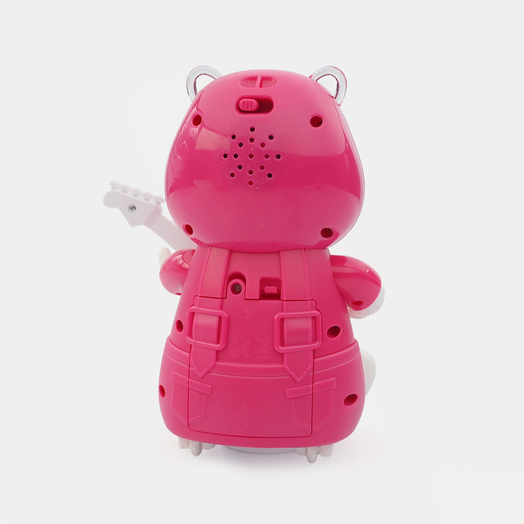 Bear With Guitar + Light & Music