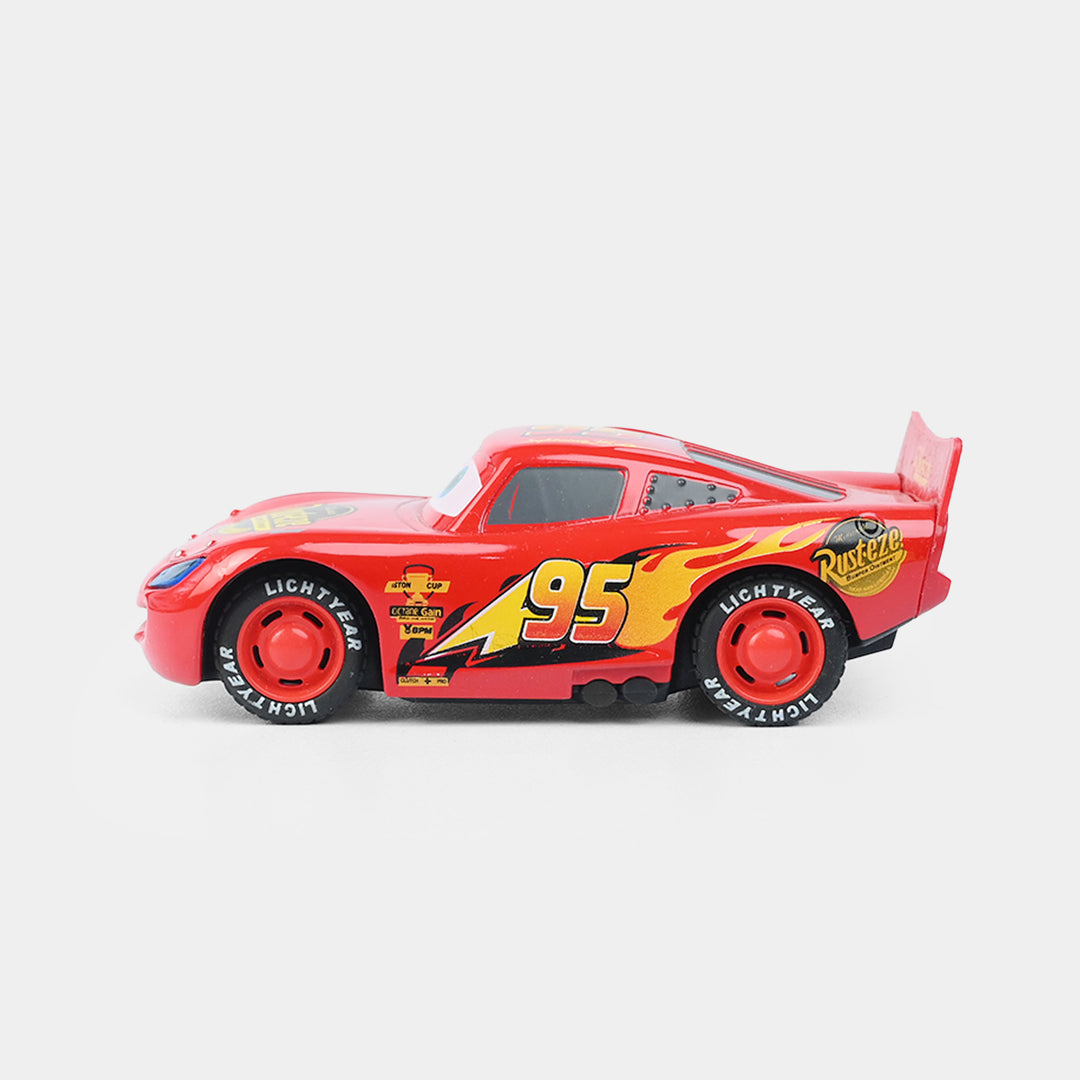 Metal Car With Light & Music