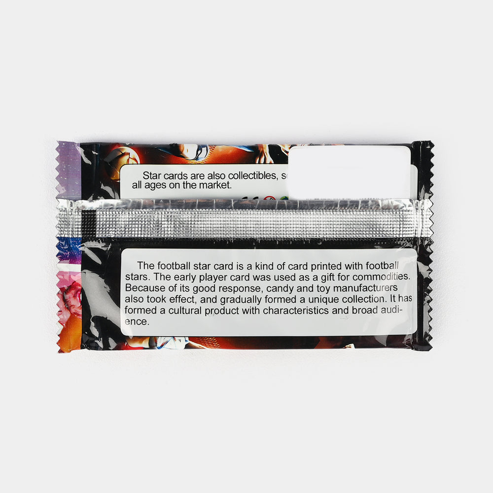 Football Star Player Playing Collectible Cards