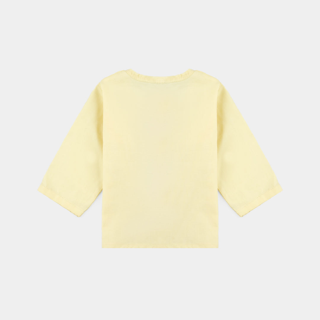 Infant Unisex Vest -LT Yellow