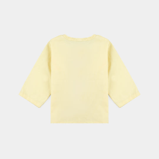 Infant Unisex Vest -LT Yellow