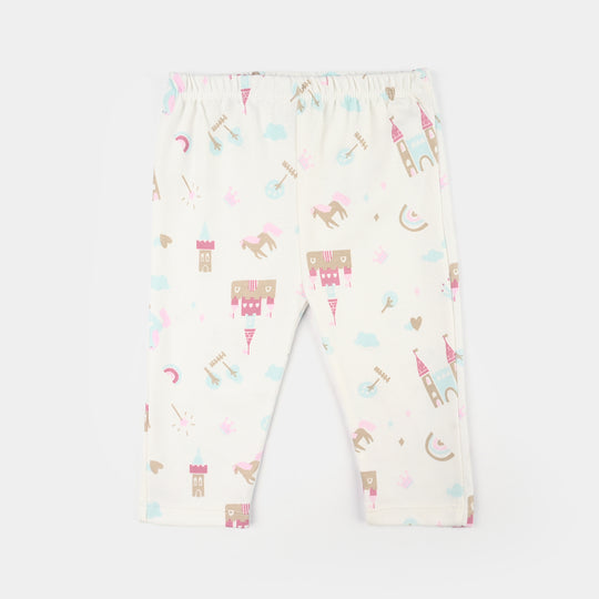 Infant Girls Jersey/Terry 2Pc Suit 287-091-GREEN