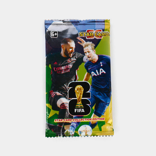 Football Star Player Playing Collectible Cards