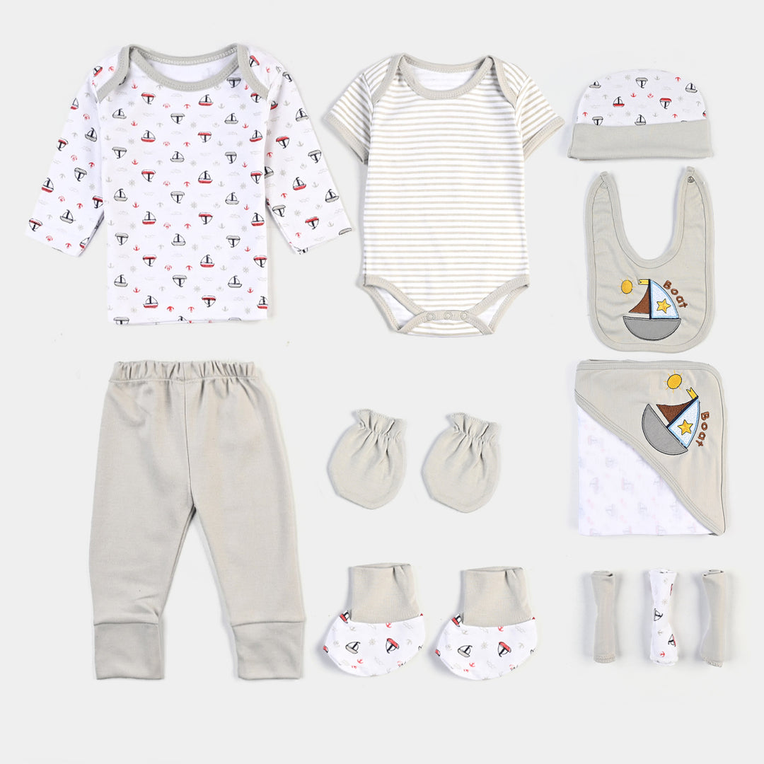 Baby Infant Starter Set 11 Pcs Ship-Grey