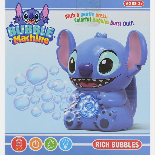 Electric Cartoon Style Bubble Blaster with Light