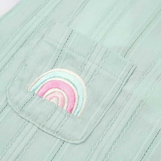 Infant Girls Jersey/Terry 2Pc Suit 287-095 E-C-WHITE