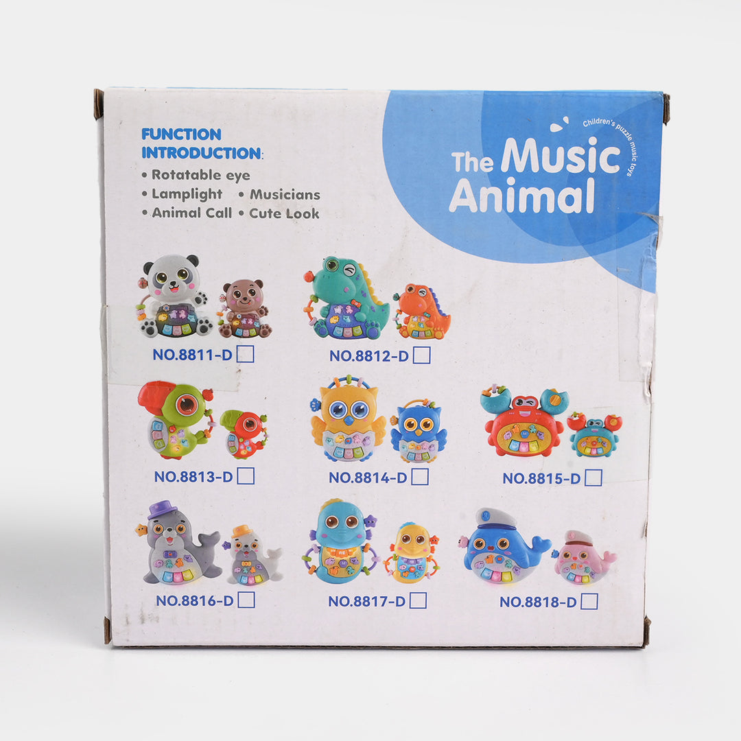 Musical Animal Piano with Light