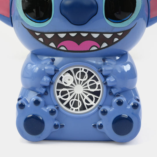 Electric Cartoon Style Bubble Blaster with Light