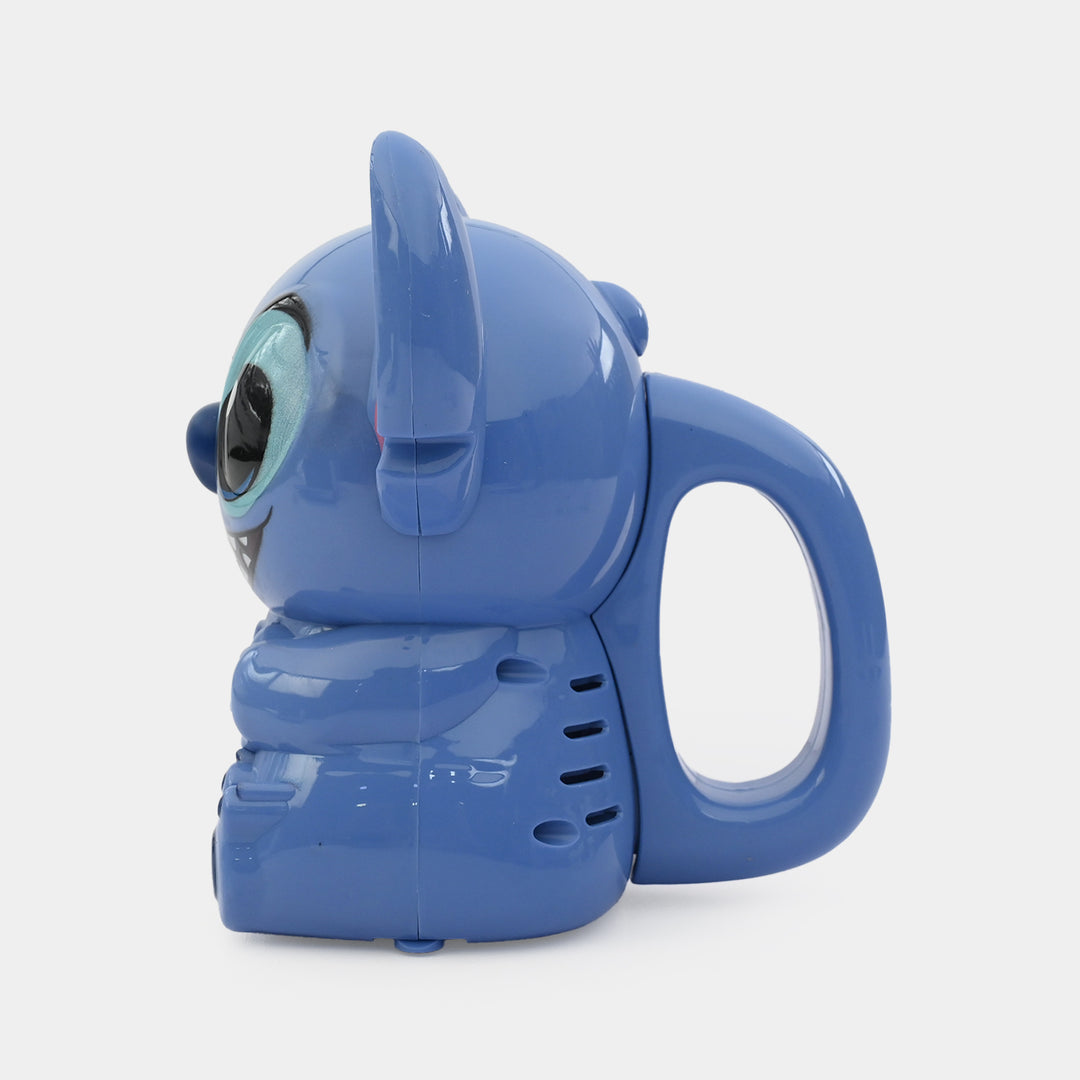 Electric Cartoon Style Bubble Blaster with Light