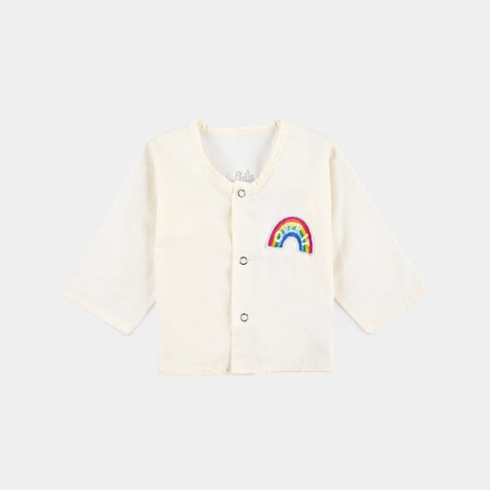 Infants Vest Cream