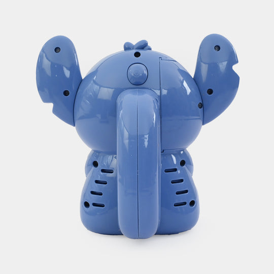 Electric Cartoon Style Bubble Blaster with Light