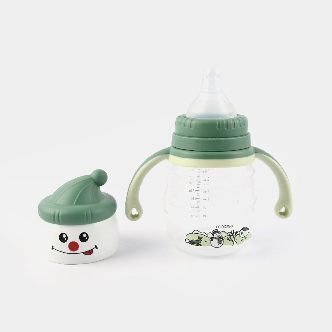 Baby Feeder Minitree With Handle | Green | 210ml