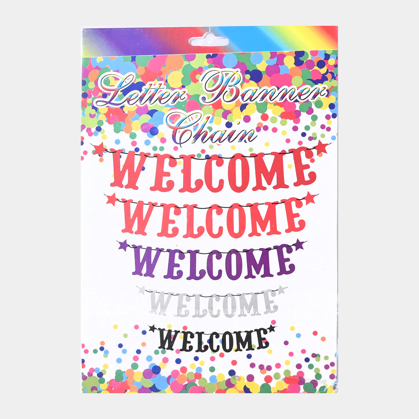 Hanging Welcome decorations Banner | Small