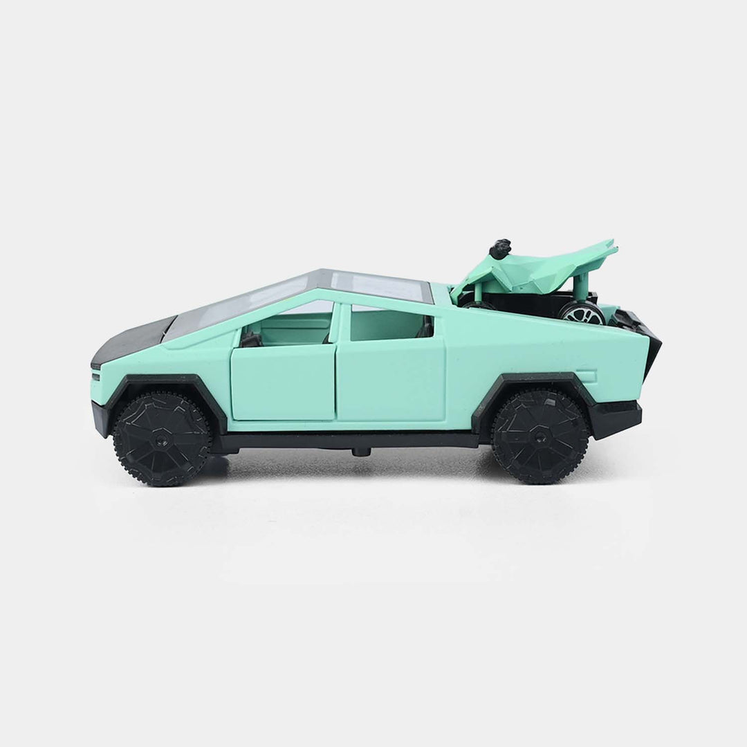 Model Toy Pull Back Pick-Up Vehicle with Sound and Light