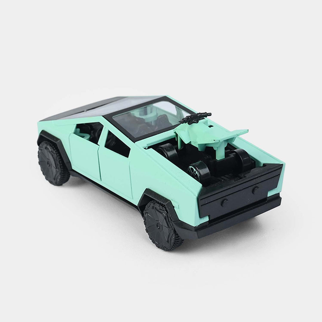 Model Toy Pull Back Pick-Up Vehicle with Sound and Light