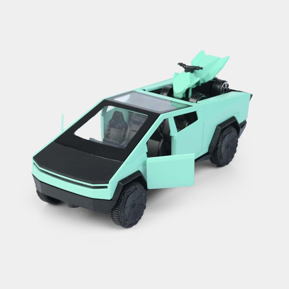 Model Toy Pull Back Pick-Up Vehicle with Sound and Light
