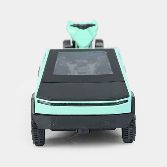Model Toy Pull Back Pick-Up Vehicle with Sound and Light
