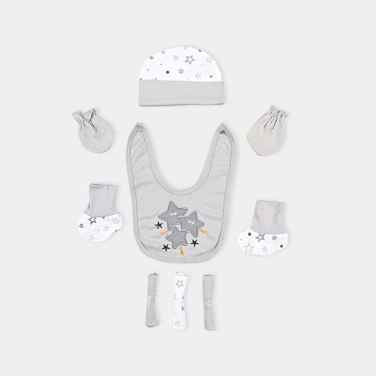 Baby Infant Starter Set 11 Pcs Star-Grey