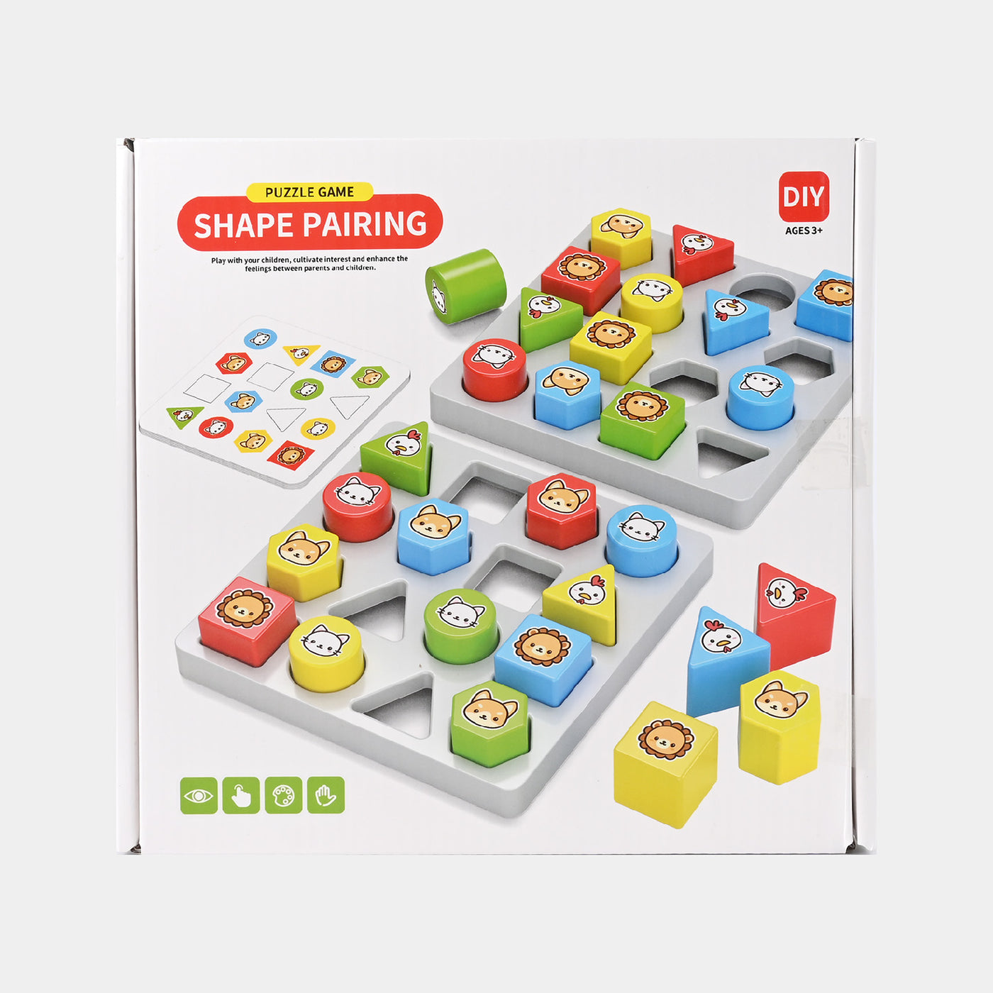 Puzzle Shape Pairing Game