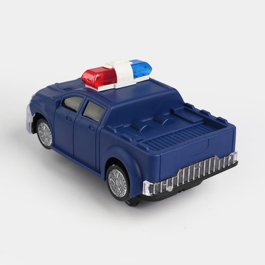 Stunt Rotary 2-Form Police Car with Light & Sound