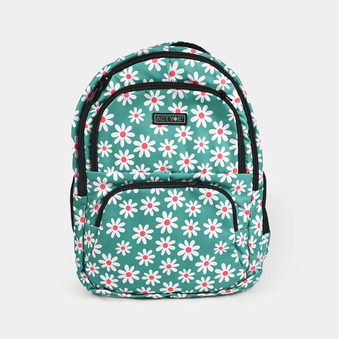 (Actyve Bags) Flora Fusion School Backpack for Kids