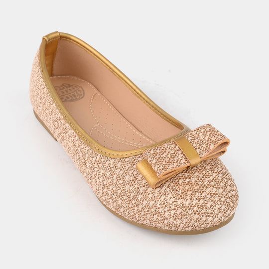 Girls Pumps 11-105-GOLDEN