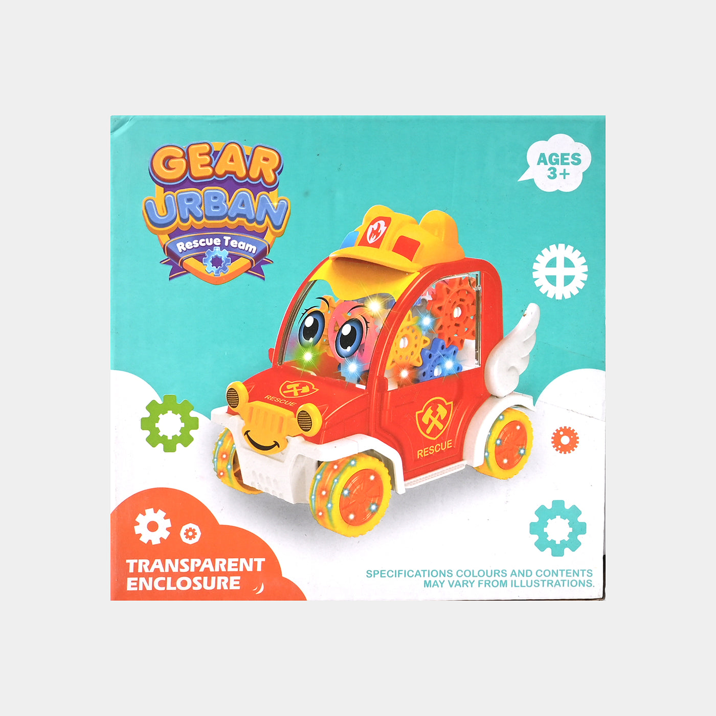 Gear Car Toy With Light and Music For Kids