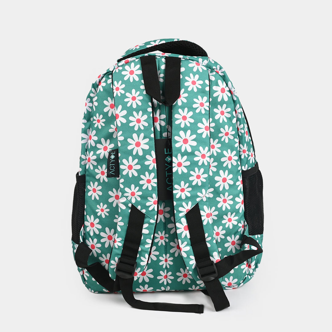 (Actyve Bags) Flora Fusion School Backpack for Kids
