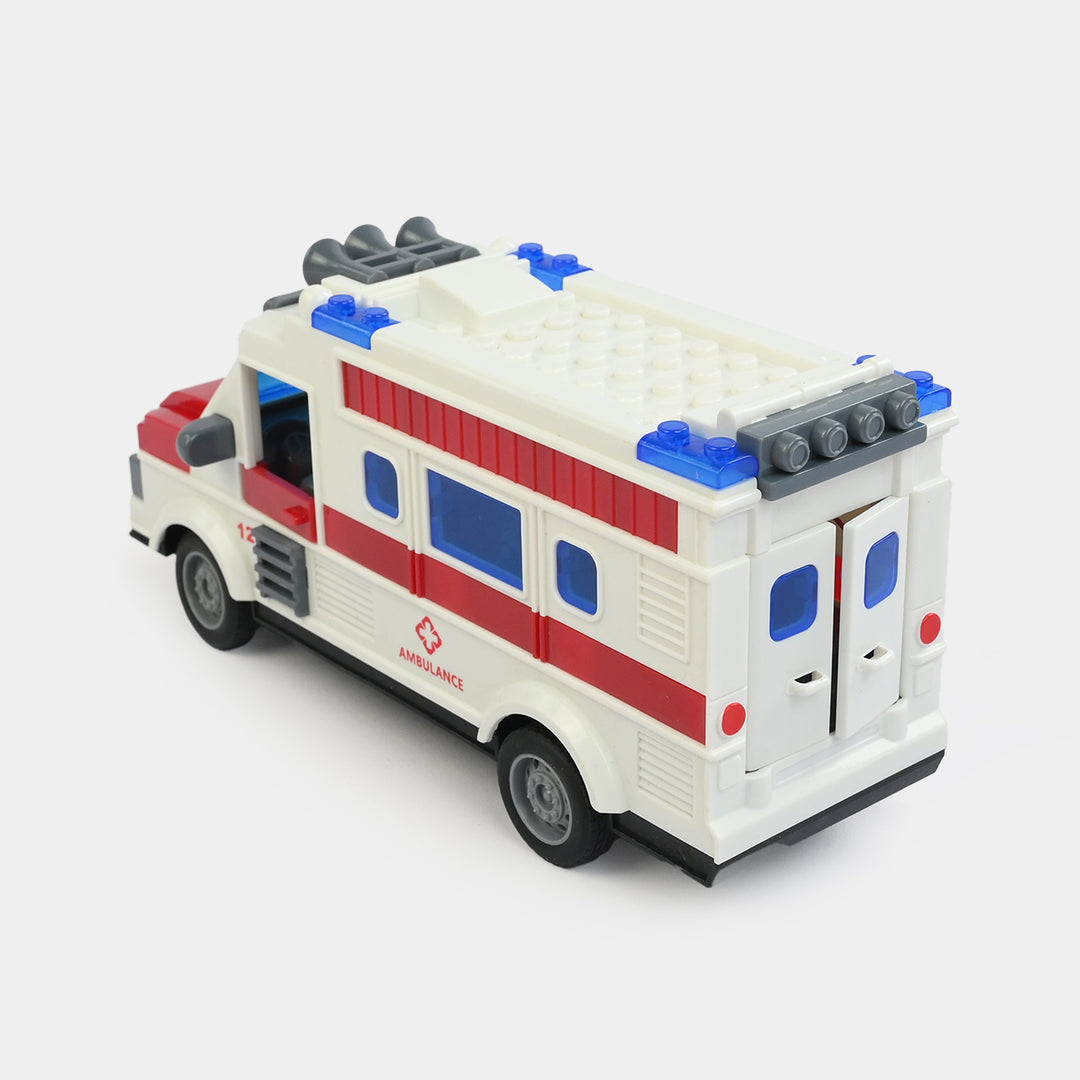 Remote Control City Safeguard Toy Car