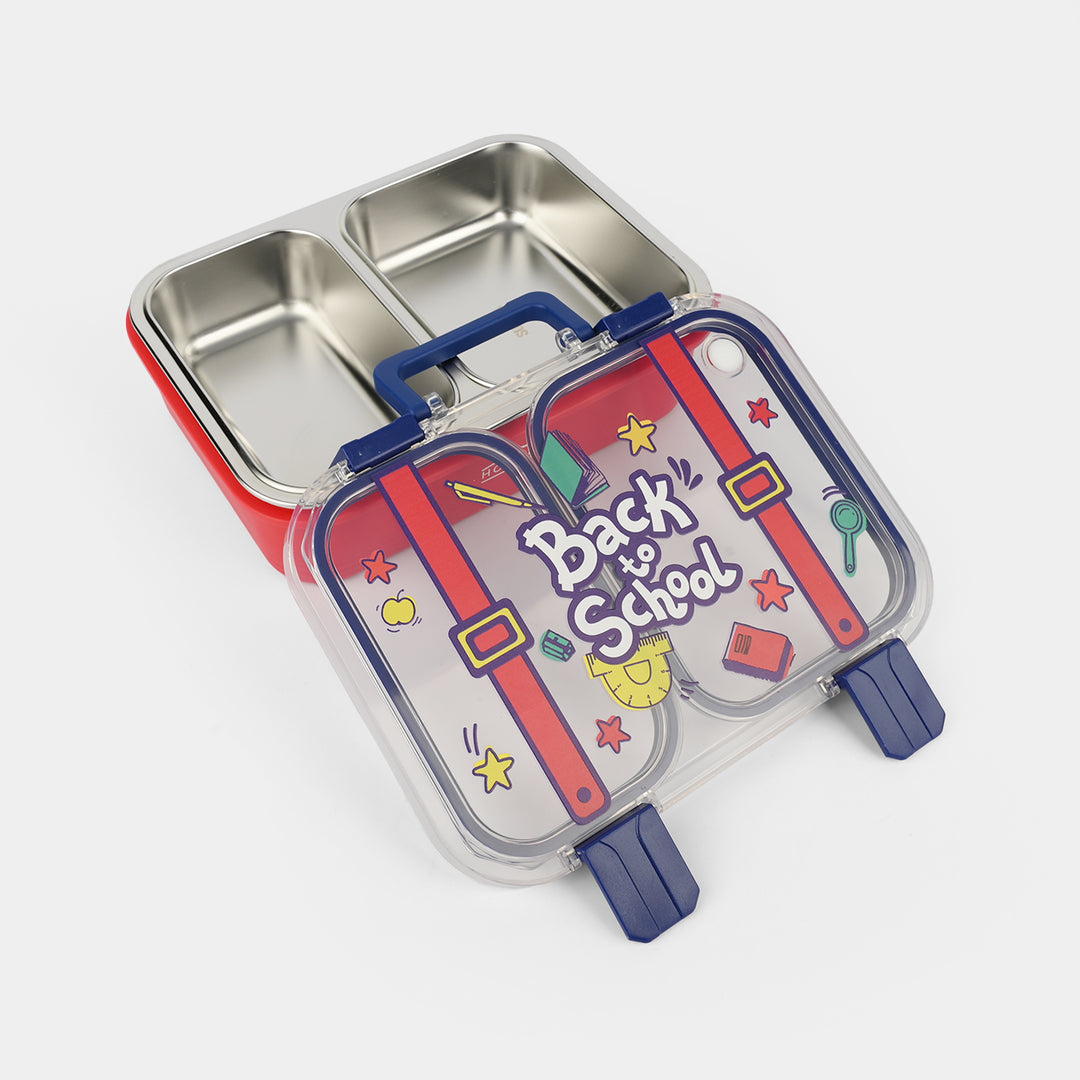 Stainless Steel Lunch Box for Kids | 750ml | Red